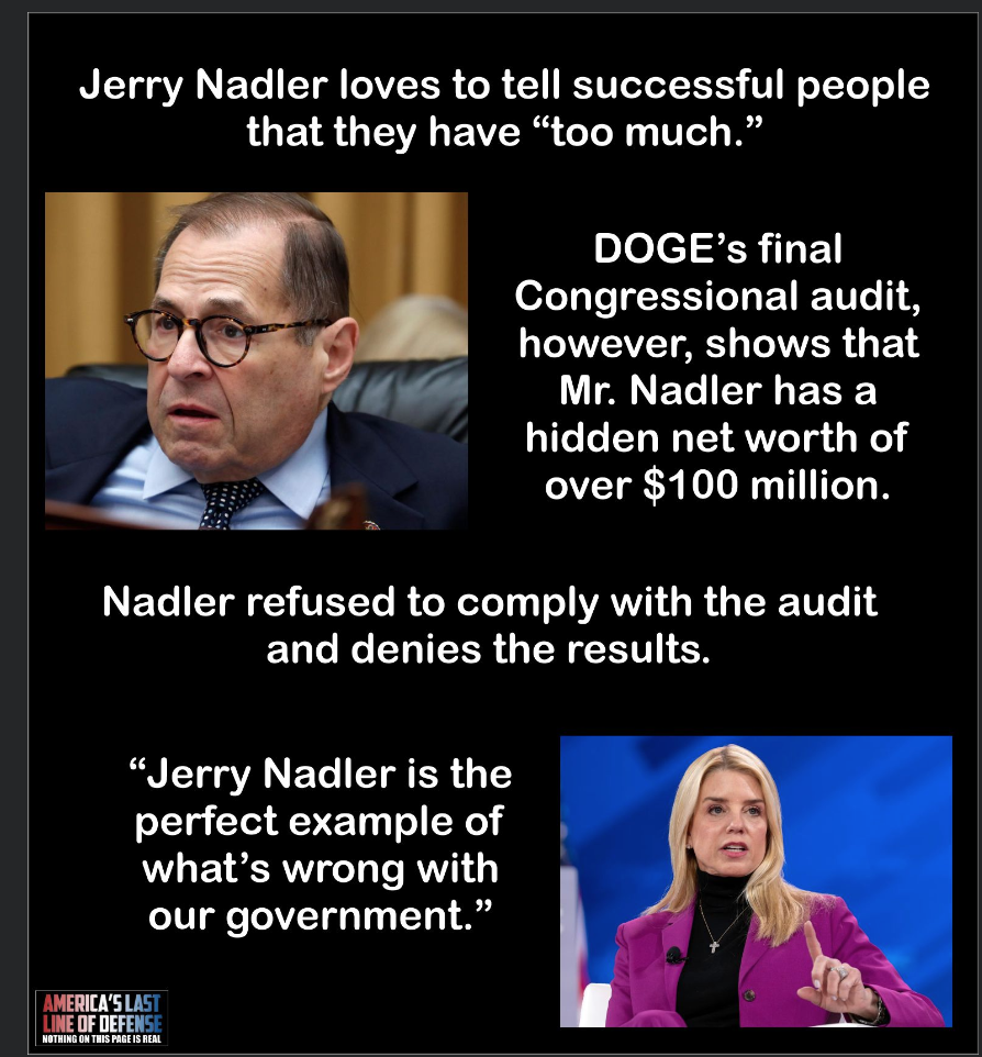 Fact Check Democratic Rep. Jerry Nadler Does NOT Have A Hidden Net